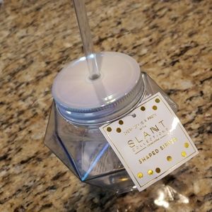 15oz diamond shaped sipper